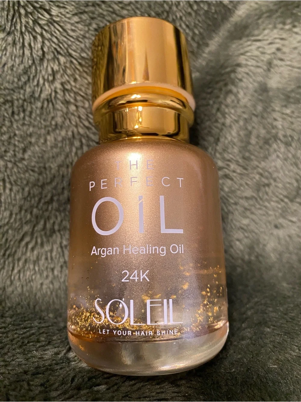 Soleil The Perfect Oil 24K Argan Healing Oil - Gold
